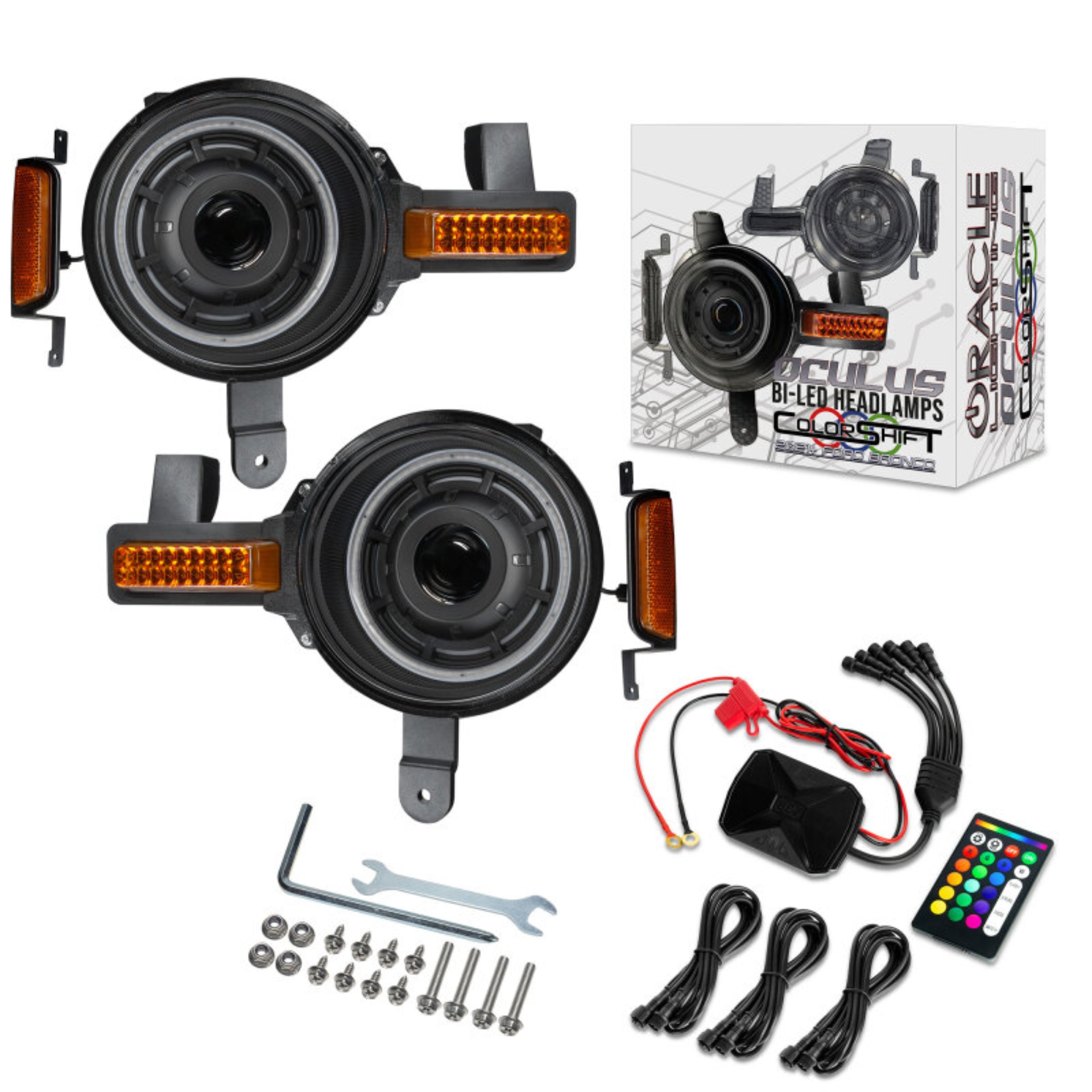 Picture of ORACLE Lighting ORL LED Headlights - 5886-BC2
