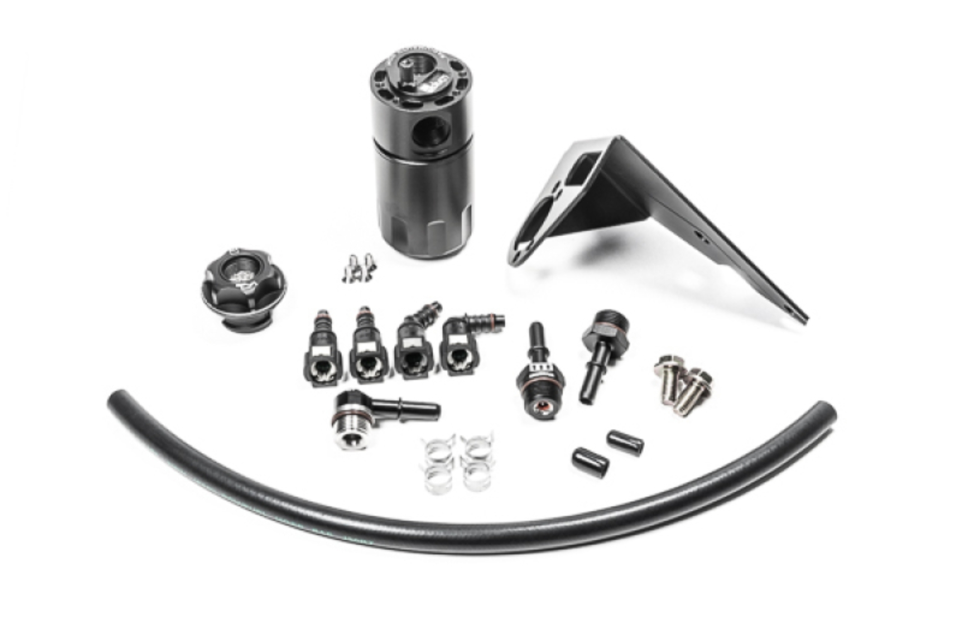 Picture of Radium Engineering RAD Catch Can Kits Oil Catch Cans - 20-0785-FL