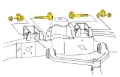 Picture of Moog MOH Alignment Bolts - K8740