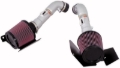 Picture of KN K&N 07-08 350z Dual Silver Typhoon Short Ram Intake Cold Air Intakes - 69-7071TS