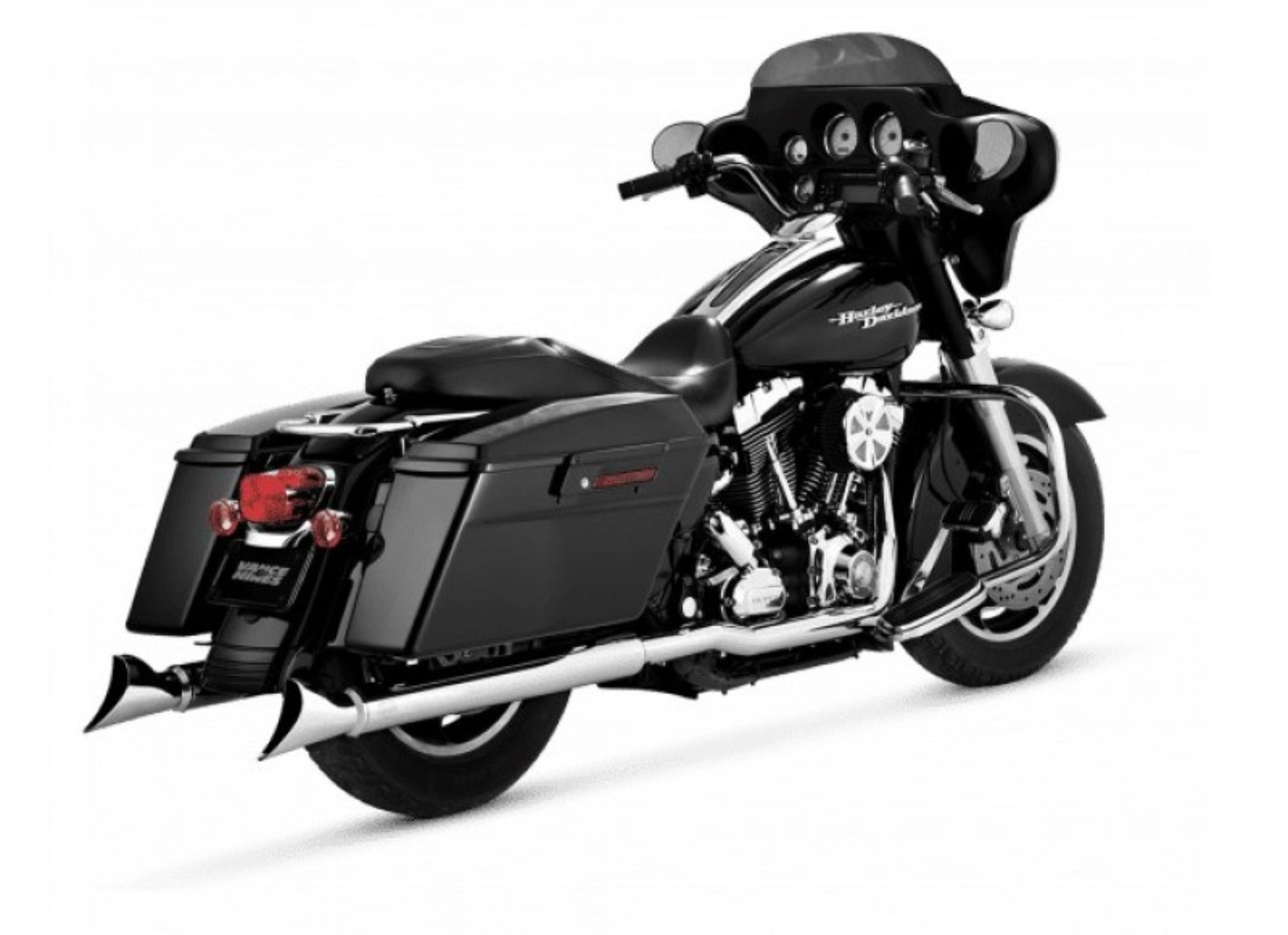 Picture of Vance and Hines VAH Dresser Duals Headers Motorcycle Headers - 16799