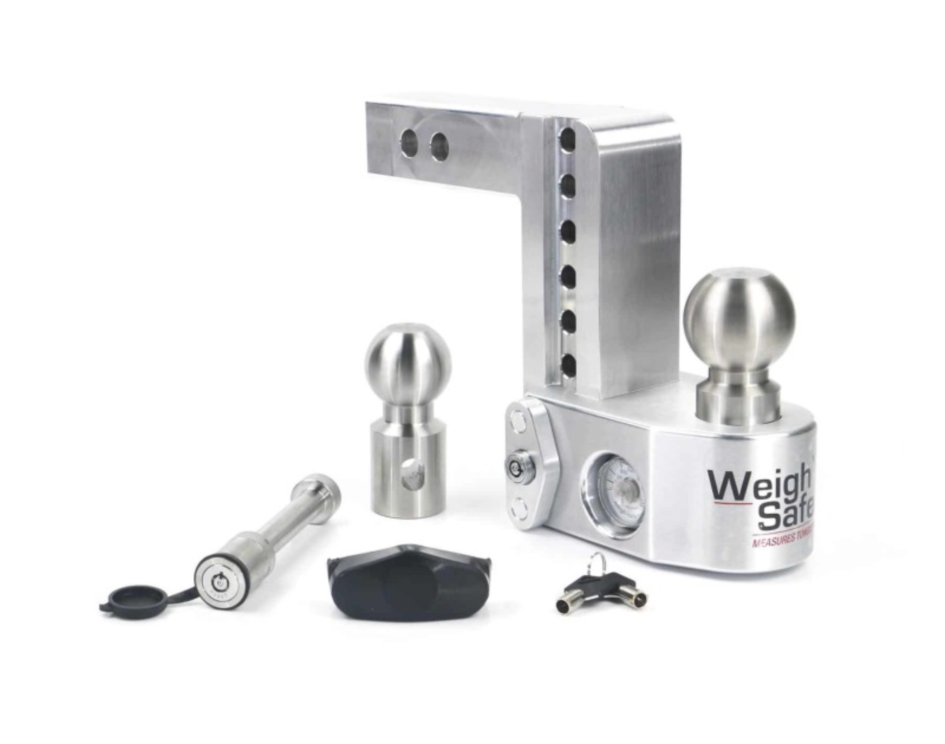 Picture of Weigh Safe WEI Drop Hitch-Aluminum Hitch Ball Mounts - WS6-2-KA