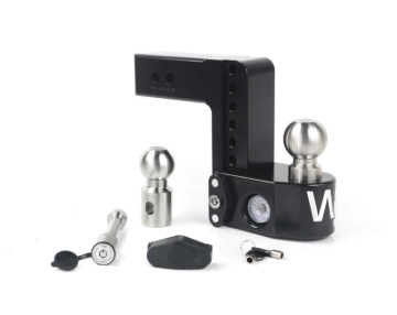 Picture of Weigh Safe WEI Drop Hitch-Black Cerakote Hitch Ball Mounts - WS6-2.5-KA-CER-BLA