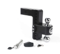 Picture of Weigh Safe WEI 180 Hitch-Black Cerakote Hitch Ball Mounts - CTB8-2.5-KA-CER-BLA