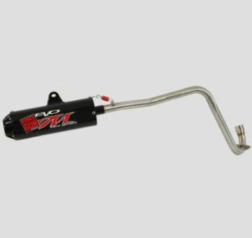 Picture of Big Gun BIG EVO M Mini Blackout Full Systems Powersports Exhausts - 10-1143-BK
