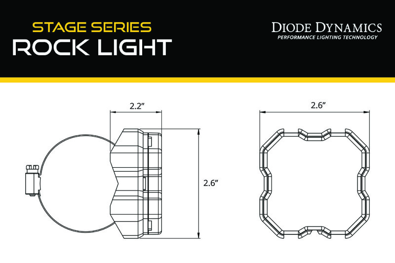 Picture of Diode Dynamics DIO Rock Lights Light Accessories and Wiring - DD7464