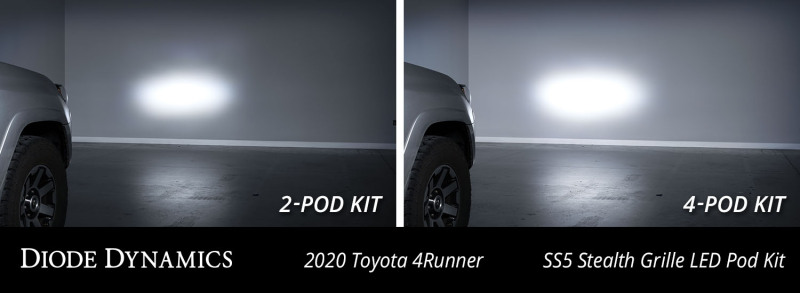 Picture of Diode Dynamics DIO LED Grille Kit Light Accessories and Wiring - DD7550