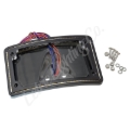 Picture of Letric Lighting LET Perfect Plate Light Frame License Frame - LLC-CPPL-B1