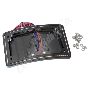 Picture of Letric Lighting LET Perfect Plate Light Frame License Frame - LLC-CPPL-B1