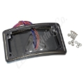 Picture of Letric Lighting LET Perfect Plate Light Frame License Frame - LLC-CPPL-B1