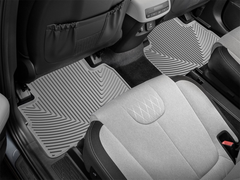 Picture of WeatherTech WT Rubber Mats-Rear-Grey Floor Mats - W640GR