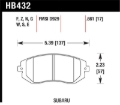 Picture of Hawk Performance HAWK HPS Brake Pad Sets - HB432F.661