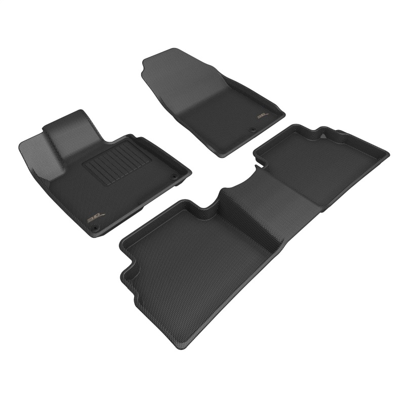 Picture of 3D MAXpider ACE Kagu-Combo-Black Floor Mats - L1KA07601509