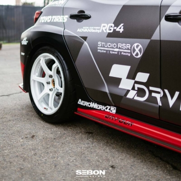 Picture of Seibon SEI Side Skirts - SS23TYGRCOR-MB