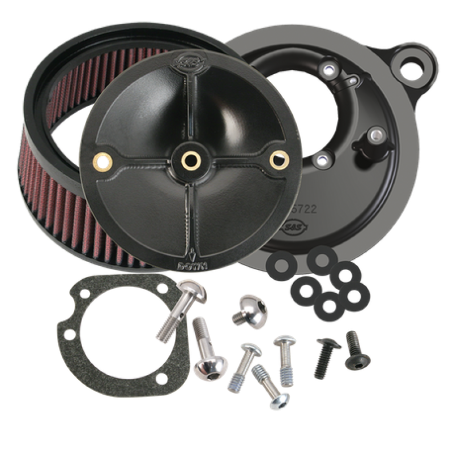 Picture of S&S Cycle SSC Air Cleaner Kits Air Intake Components - 170-0300B