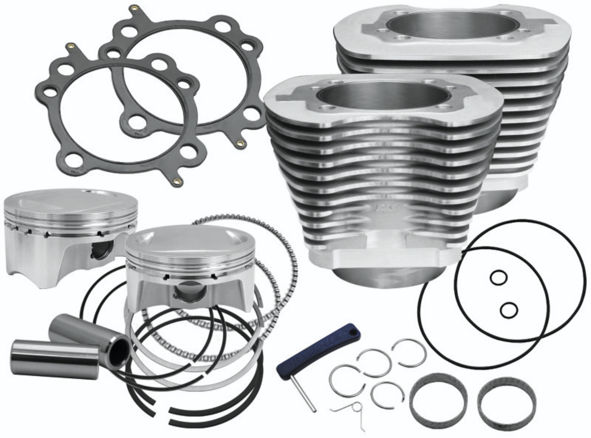 Picture of S&S Cycle SSC Cylinder & Piston Kits Piston Sets - 910-0650