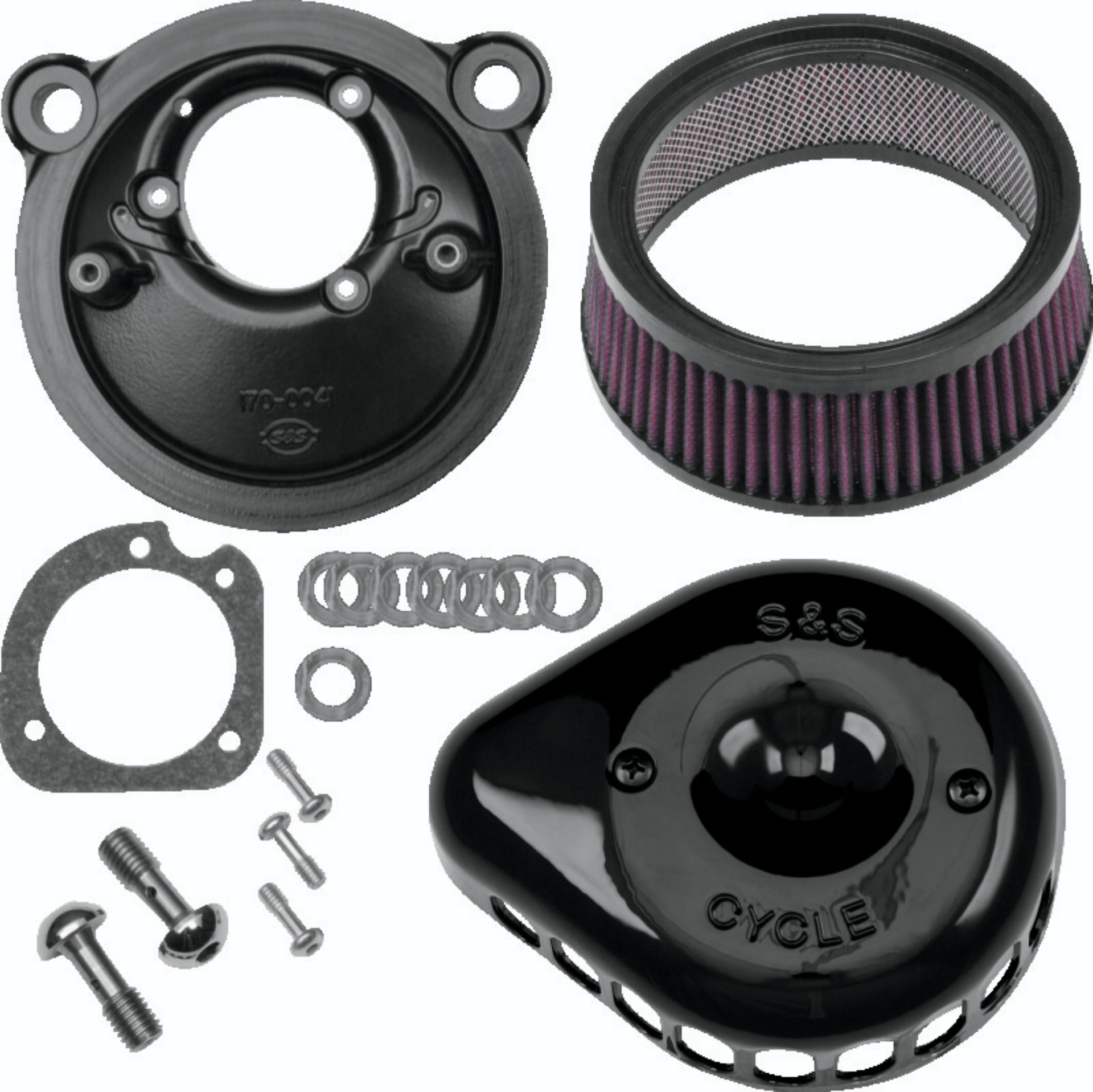 Picture of S&S Cycle SSC Air Cleaner Kits Air Intake Components - 170-0440C