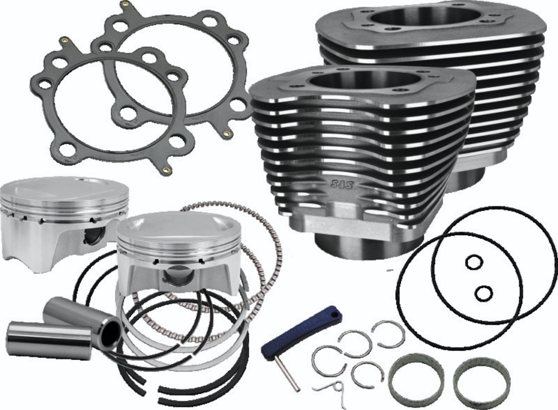 Picture of S&S Cycle SSC Cylinder & Piston Kits Piston Sets - 910-0500