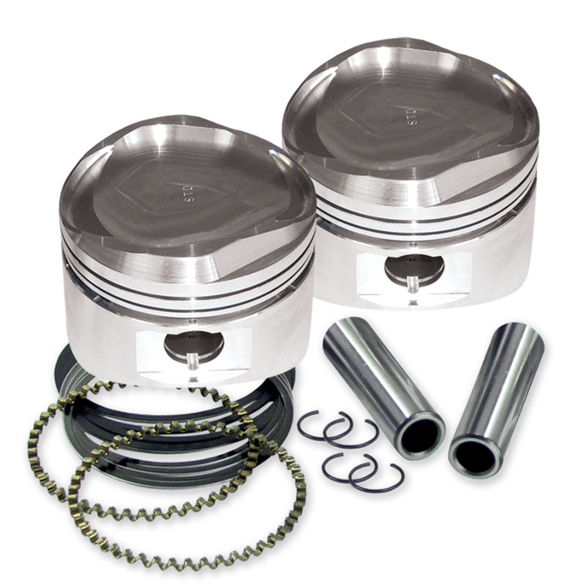 Picture of S&S Cycle SSC Cylinder & Piston Kits Piston Sets - 92-2046
