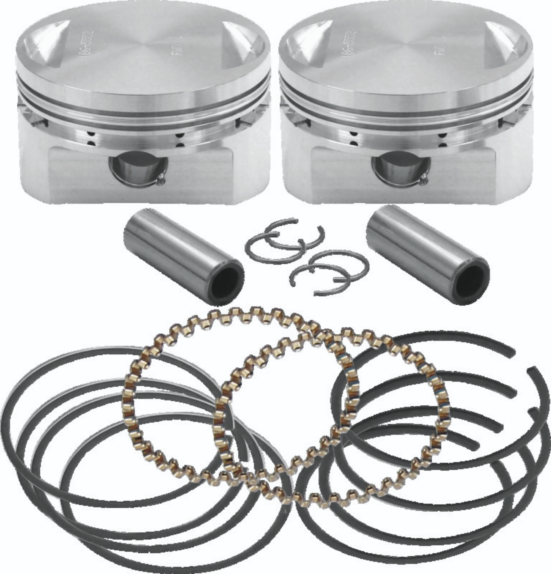 Picture of S&S Cycle SSC Cylinder & Piston Kits Piston Sets - 106-5555