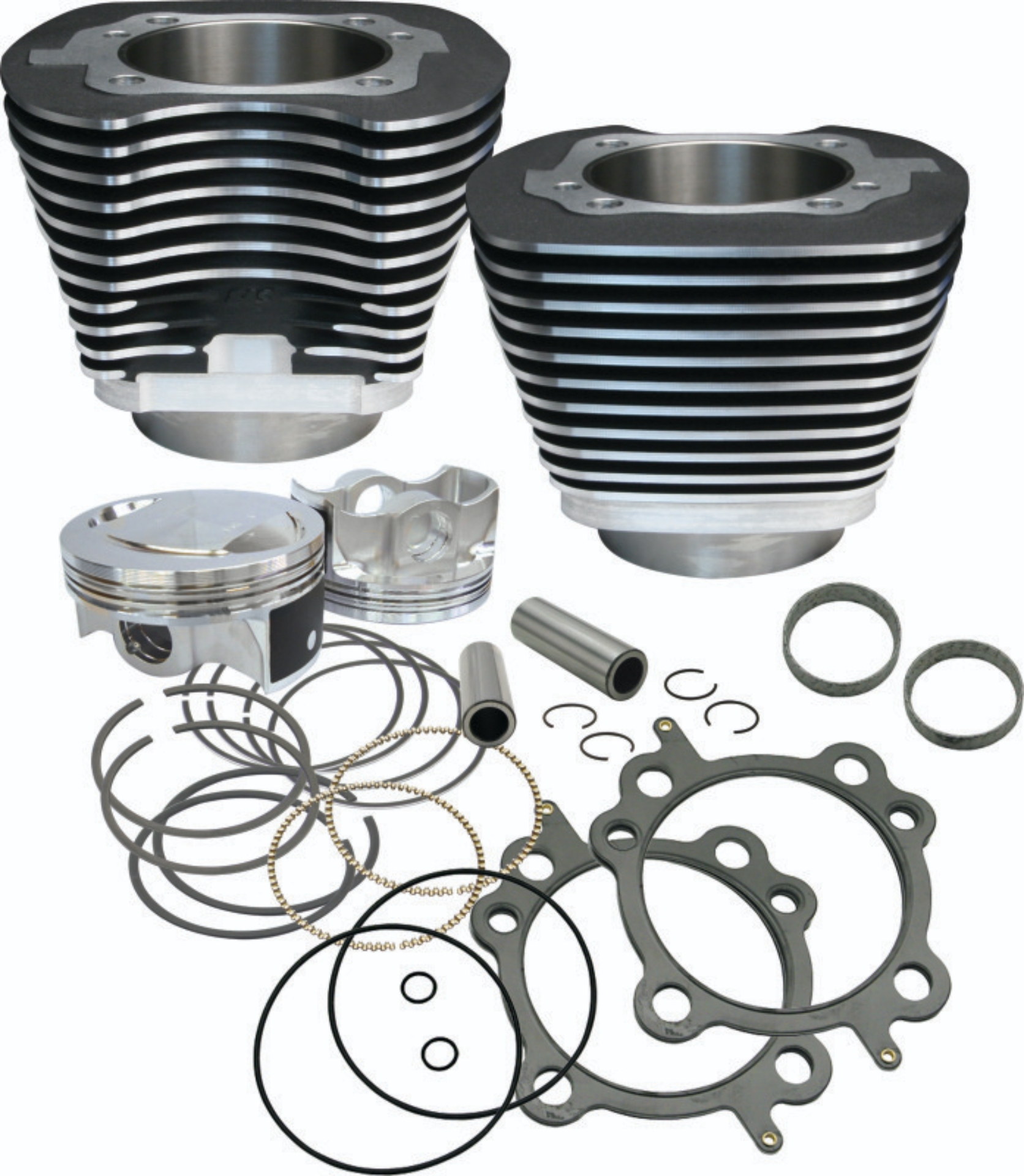 Picture of S&S Cycle SSC Cylinder & Piston Kits Piston Sets - 910-0205