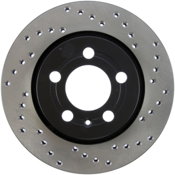 Picture of Sport Cross Drilled Brake Rotor; Rear Left