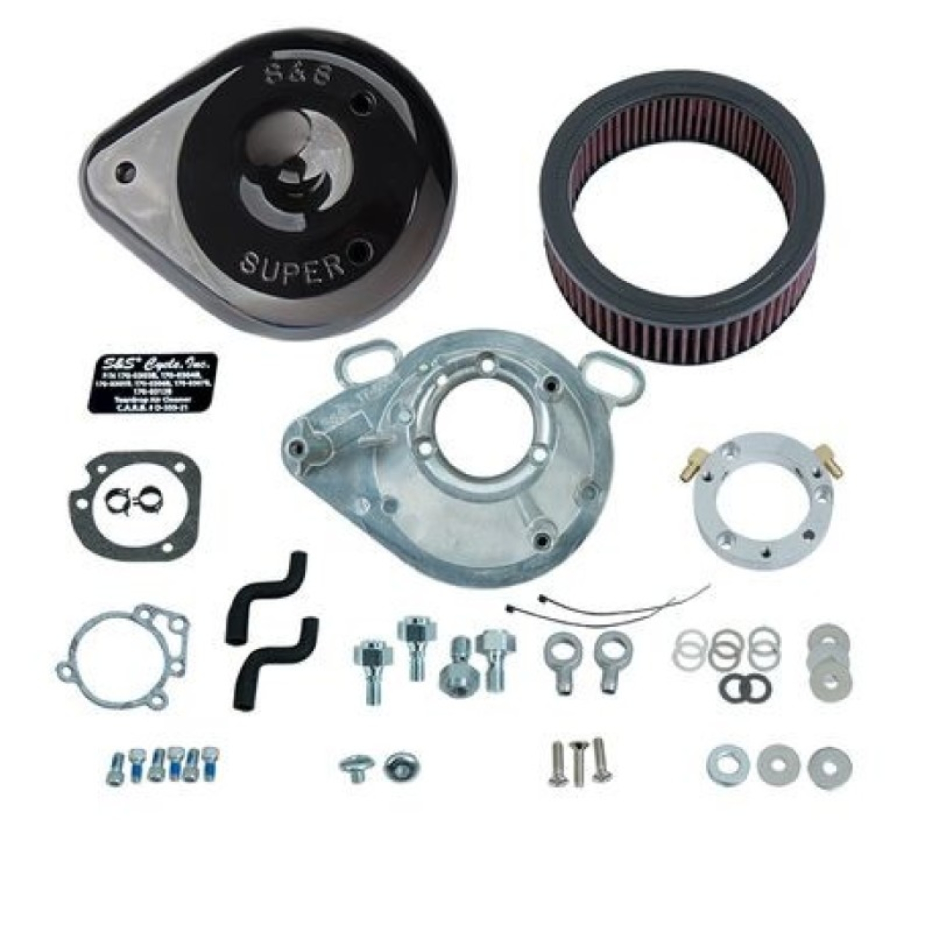 Picture of S&S Cycle SSC Air Cleaner Kits Air Intake Components - 170-0304B