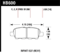 Picture of Hawk Performance HAWK HPS Brake Pad Sets - HB600F.539