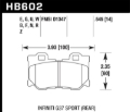 Picture of Hawk Performance HAWK Ceramic Brake Pad Sets Rear - HB602Z.545
