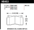 Picture of Hawk Performance HAWK DTC-30 Brake Pad Sets - HB453W.585