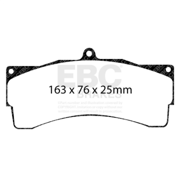 Picture of EBC RP-X Brake Pad Sets - DP8033RPX