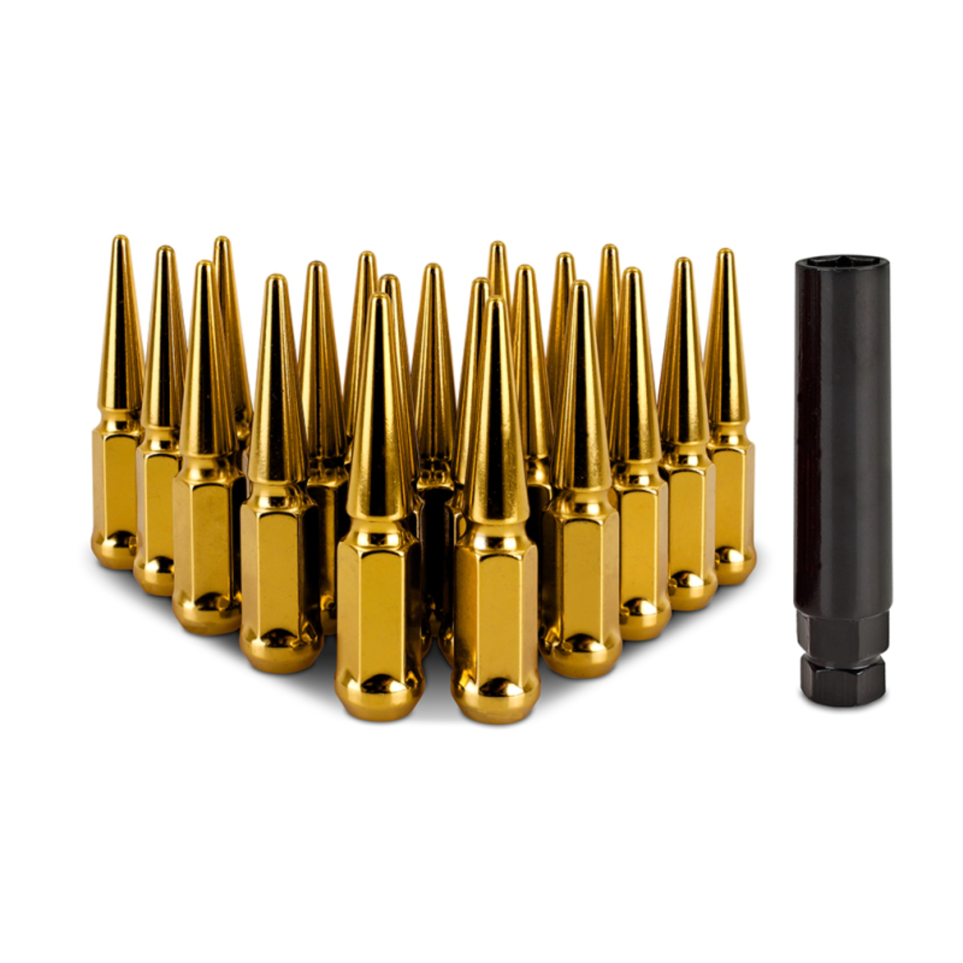 Picture of Mishimoto MM Lug Nuts-Steel - MMLG-SP1215-20GD