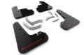 Picture of Rally Armor RAL UR Blk Flap/Rd Logo Mud Flaps - MF105-UR-BLK-RD