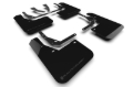 Picture of Rally Armor RAL UR Blk Flap/Grey Logo Mud Flaps - MF113-UR-BLK-GRY