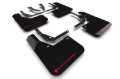 Picture of Rally Armor RAL UR Blk Flap/Rd Logo Mud Flaps - MF113-UR-BLK-RD