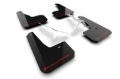 Picture of Rally Armor RAL UR Blk Flap/Rd Logo Mud Flaps - MF109-UR-BLK-RD