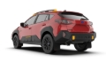 Picture of Rally Armor RAL UR Blk Flap/Rd Logo Mud Flaps - MF116-UR-BLK-RD