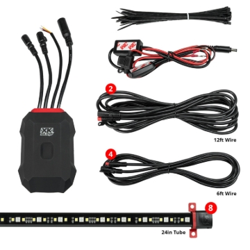 Picture of XKGLOW XKG LED Light Kit Light Accessories and Wiring - AP-CAR-STA