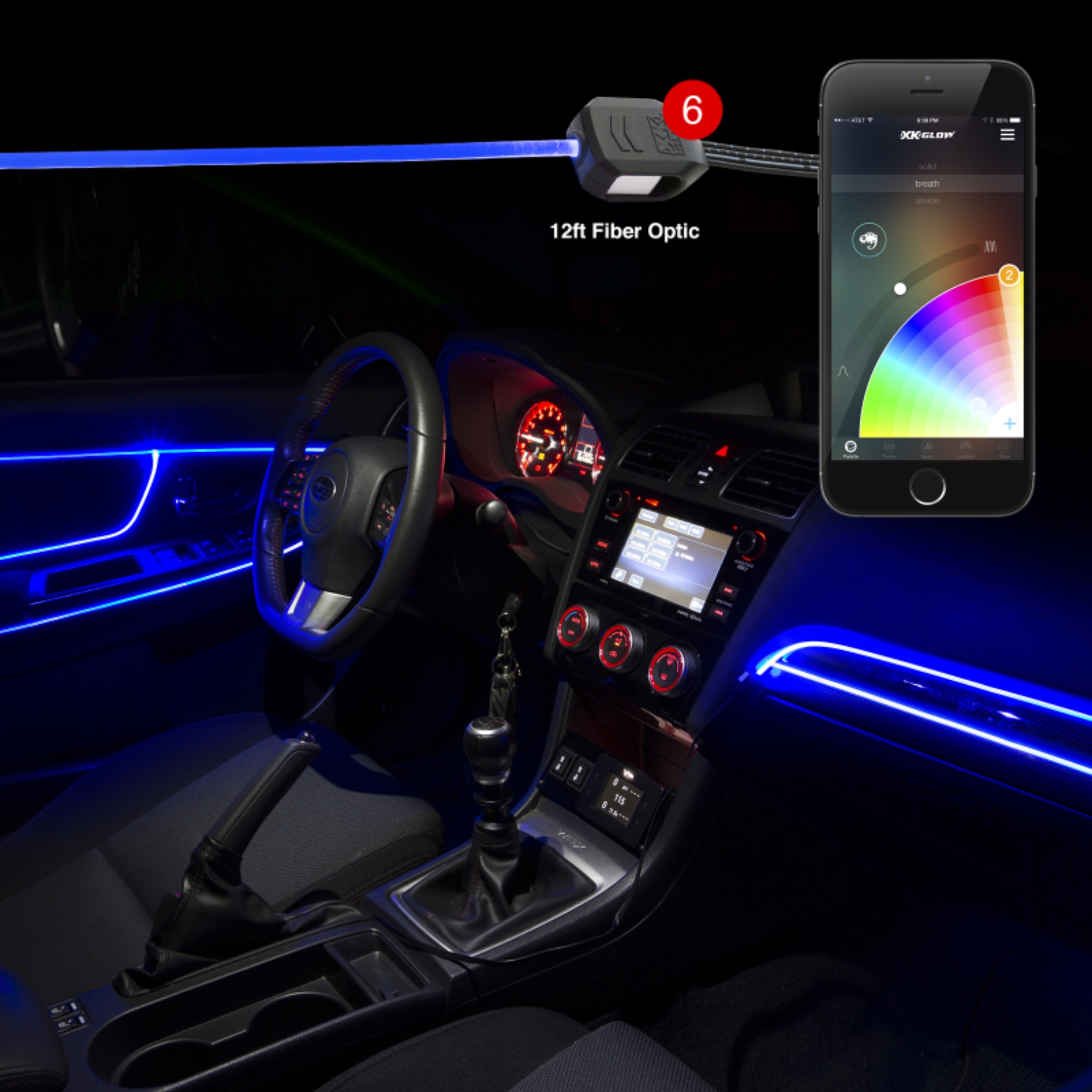 Picture of XKGLOW XKG LED Light Kit Light Accessories and Wiring - XK-FO-ADV