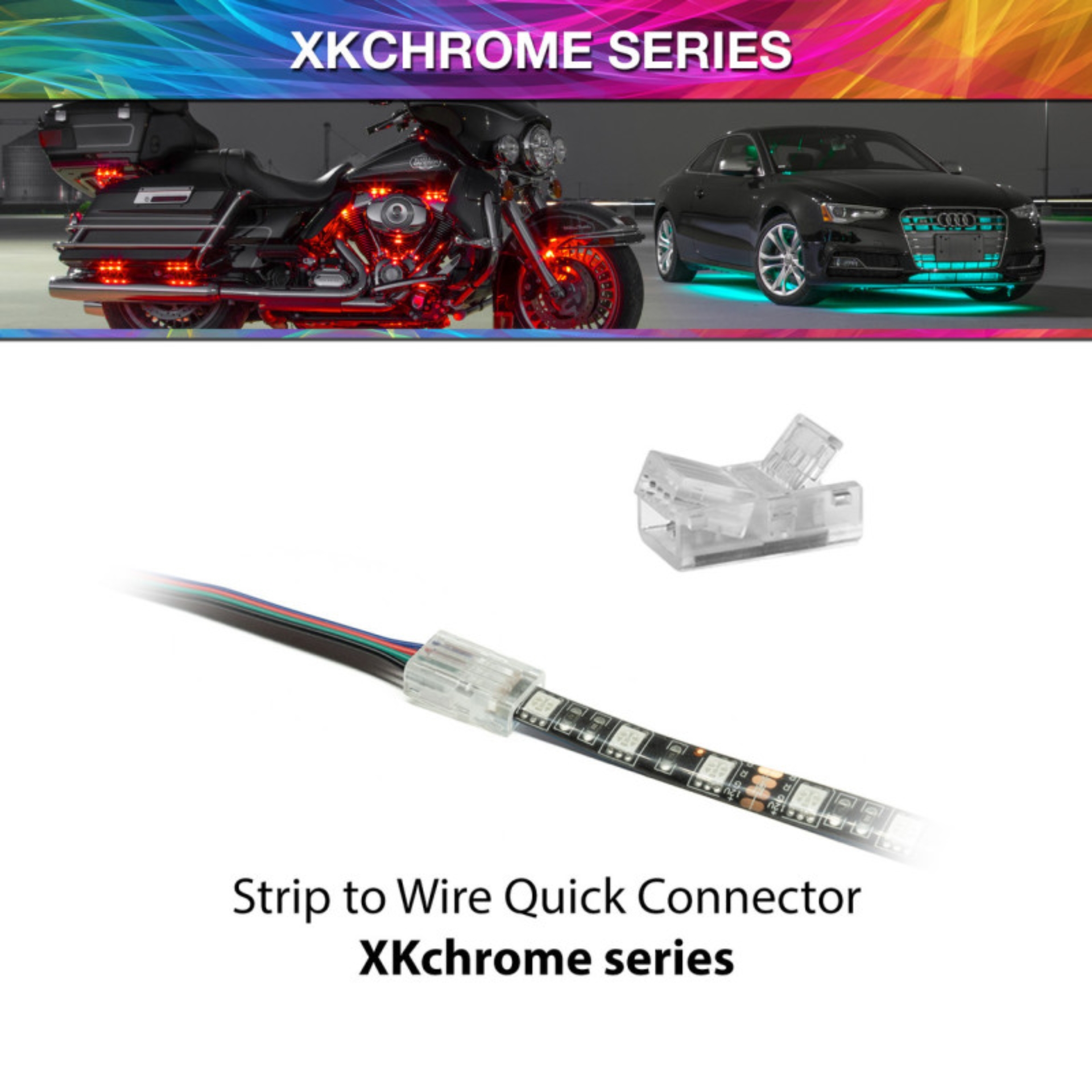 Picture of XKGLOW XKG Quick Connector Light Accessories and Wiring - XK-4P-CNT-SW