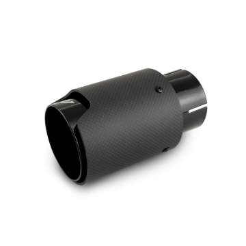 Picture of Mishimoto MM Universal Muffler - MMEXH-TIP-CFM25BK