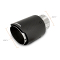 Picture of Mishimoto MM Universal Muffler - MMEXH-TIP-CF3P
