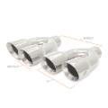 Picture of Mishimoto MM Universal Muffler - MMEXH-TIP-QY25P