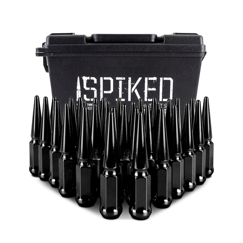Picture of Mishimoto MM Lug Nuts-Steel - MMLG-SP1415-32BK
