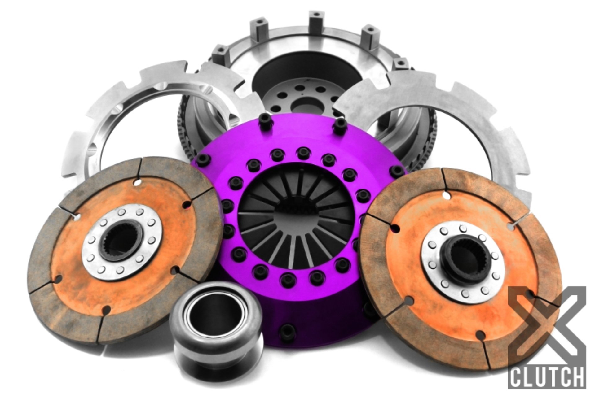 Picture of XCLUTCH XCL Clutch-8in Twin Solid Ceramic Clutch Kits - XKBM20522-2E