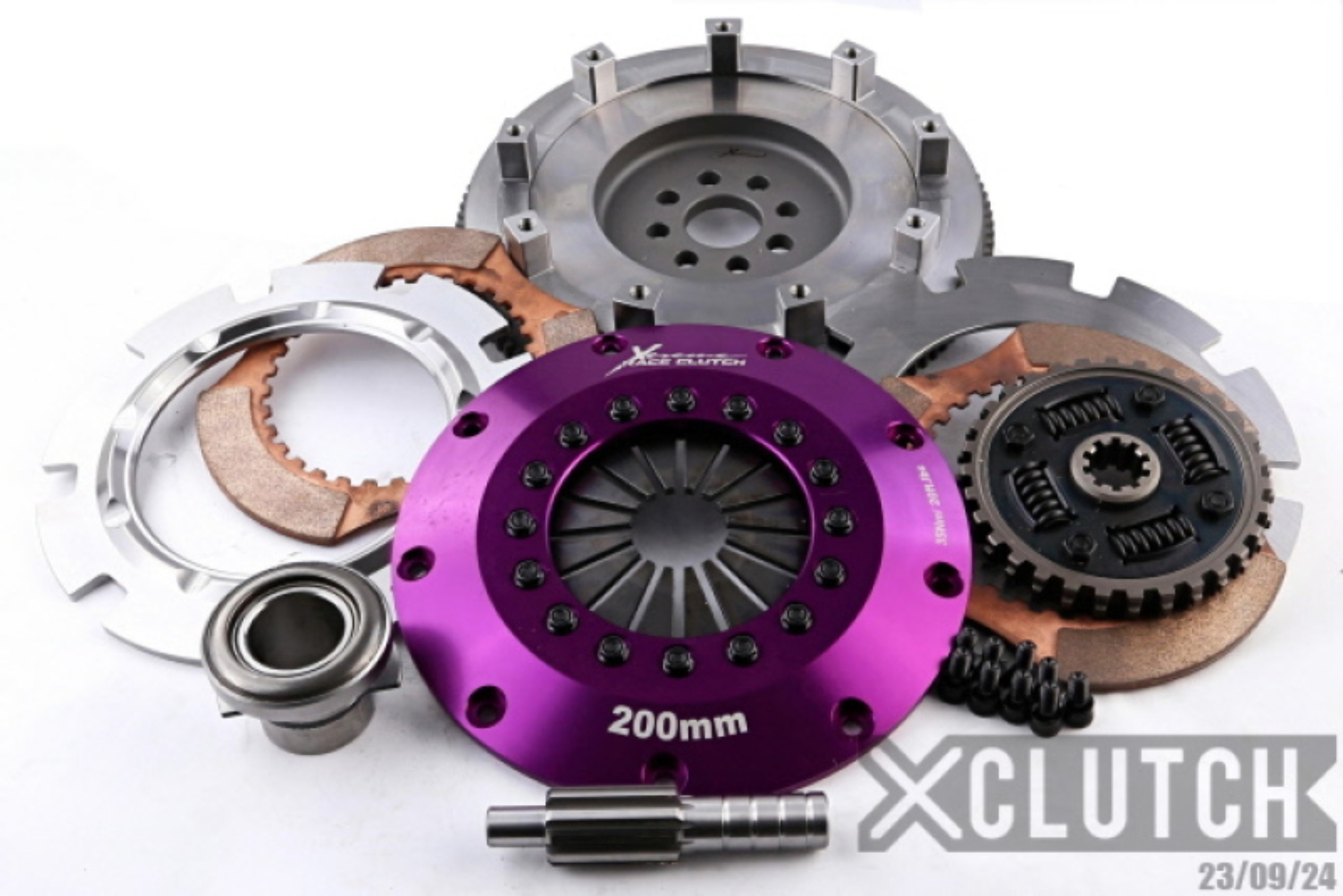 Picture of XCLUTCH XCL Clutch-8in Twin Sprung Ceramic Clutch Kits - XKBM20531-2B