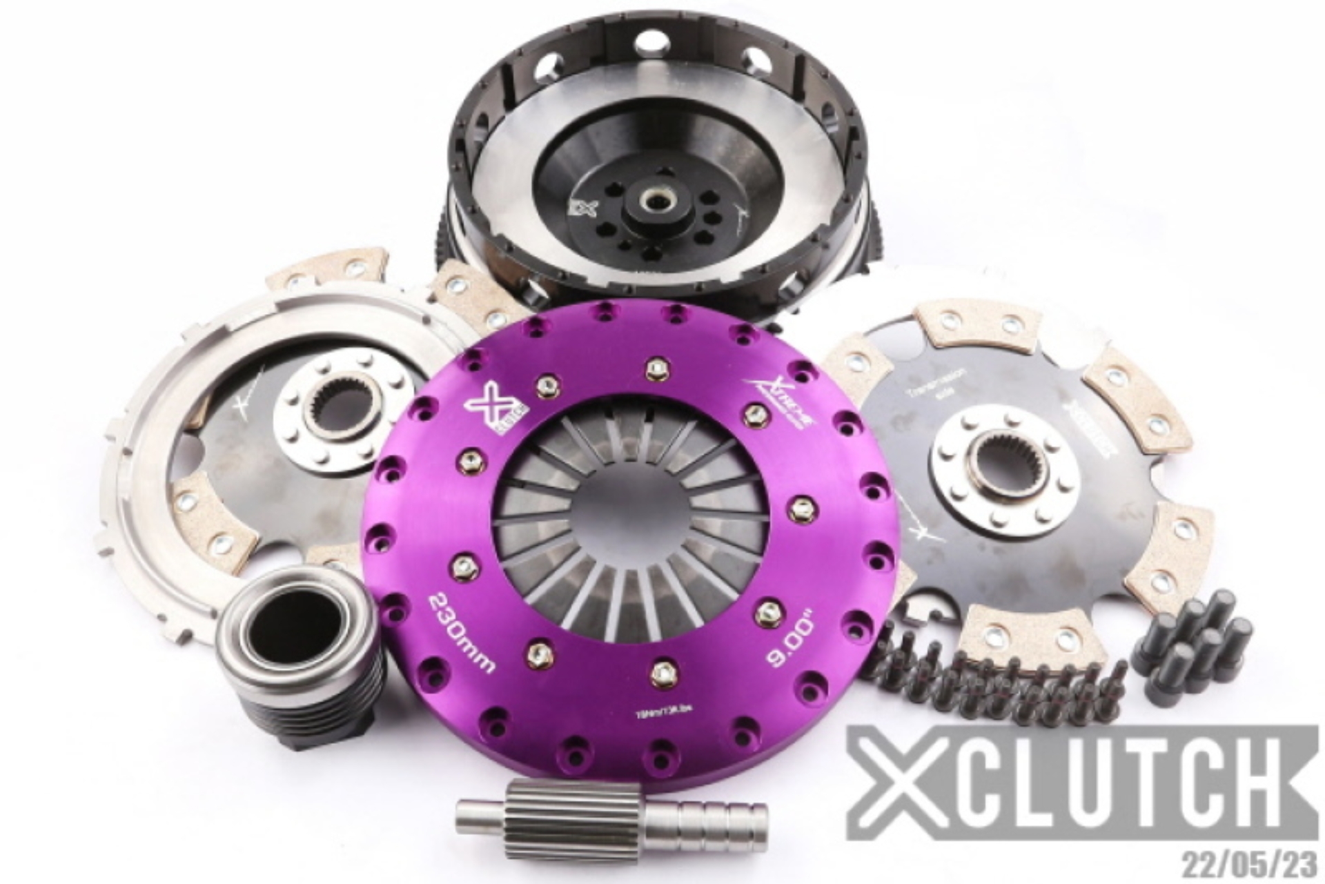 Picture of XCLUTCH XCL Clutch-9in Twin Solid Ceramic Clutch Kits - XKBM23560-2E