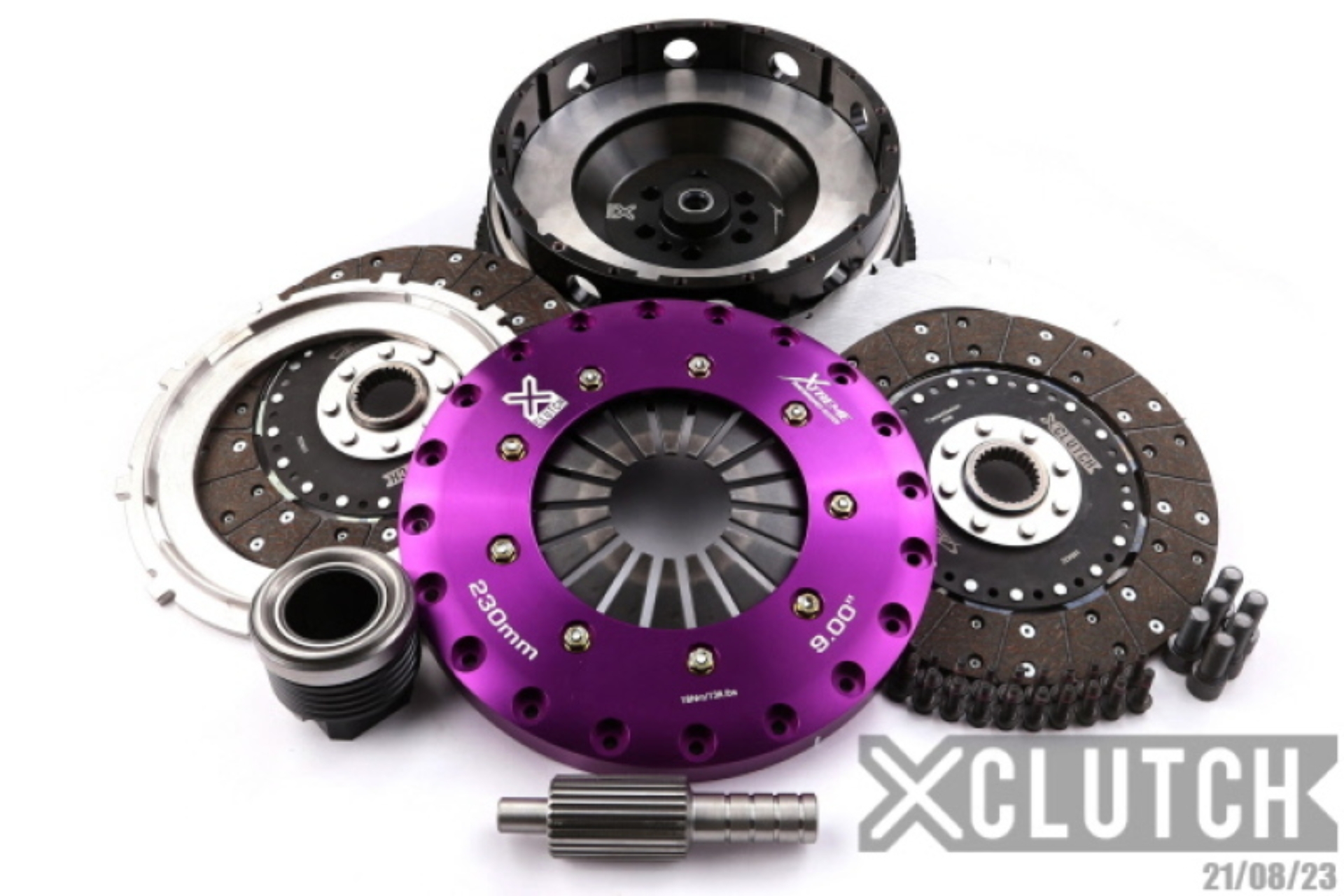 Picture of XCLUTCH XCL Clutch-9in Twin Solid Organic Clutch Kits - XKBM23560-2G