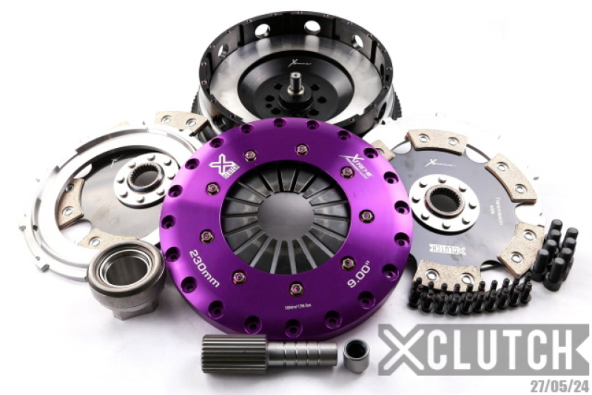 Picture of XCLUTCH XCL Clutch-9in Twin Solid Ceramic Clutch Kits - XKBM23595-2E