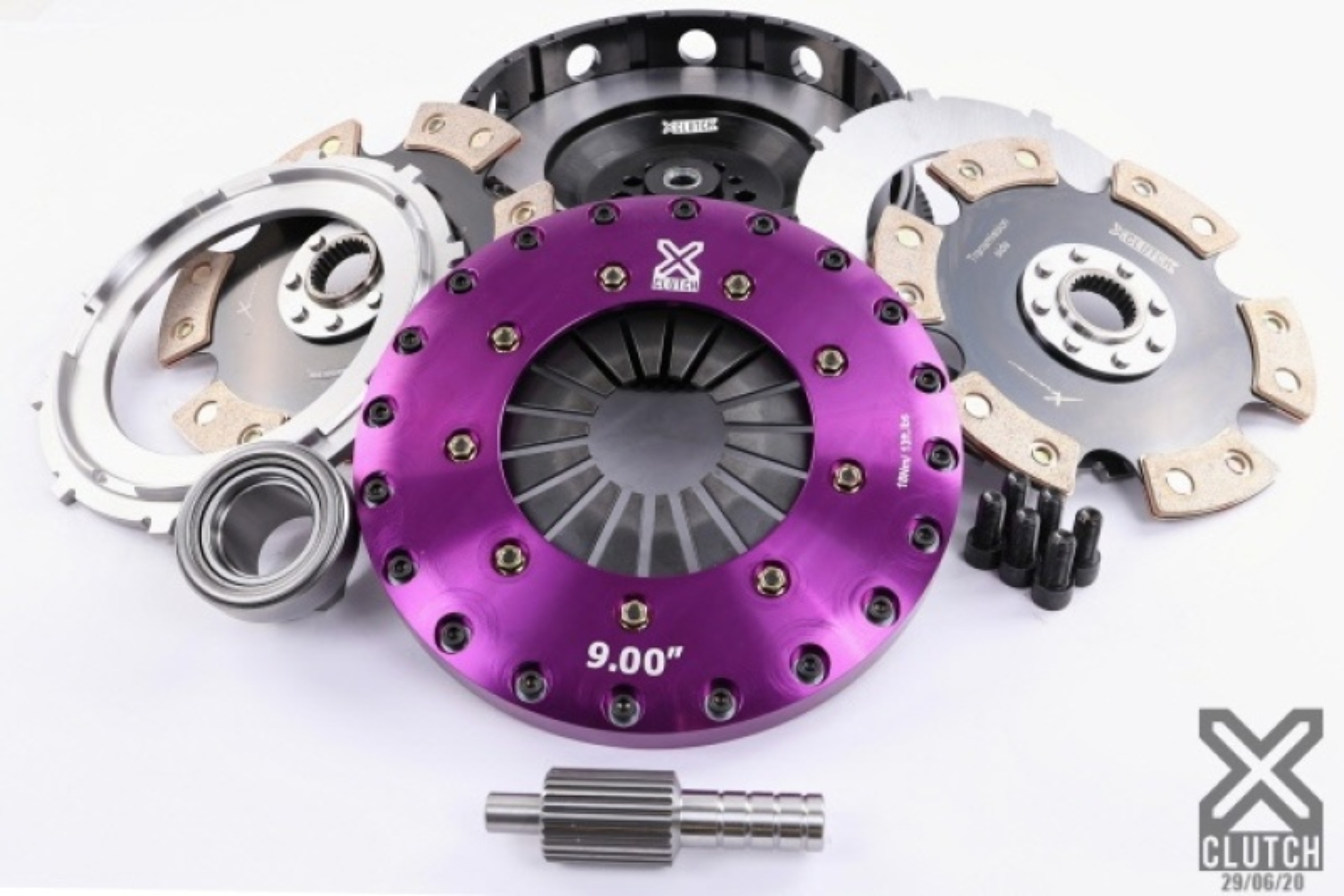 Picture of XCLUTCH XCL Clutch-9in Twin Solid Ceramic Clutch Kits - XKBM23596-2E